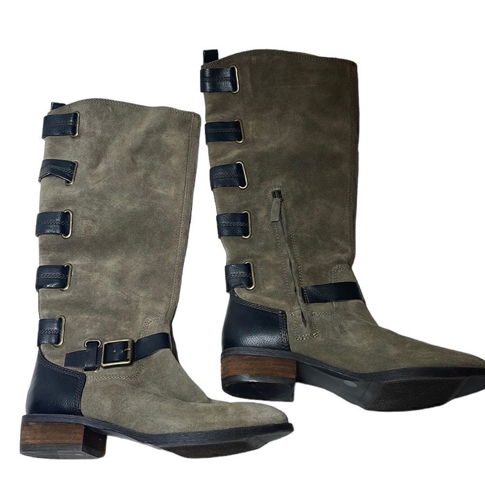 Sole/Society Leather So-Frankie Riding Boots. Size 6.5.‎